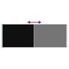 vidaXL Toldo lateral retr&aacute;til para p&aacute;tio 220x600 cm preto