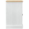 vidaXL Gabinete HiFi Branco 60 x 50 x 82 cm Madeira de Pinheiro S&oacute;lida