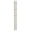 vidaXL Tela para ervas daninhas 1x50 m PP branco