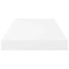 vidaXL Prateleiras de parede suspensas 4 pcs 50x23x3,8cm MDF branco