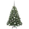 vidaXL &Aacute;rvore de Natal Artificial com 150 LEDs Verde 120 cm PE e PVC