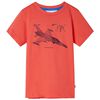 T-shirt para crian&ccedil;a vermelho-claro 140