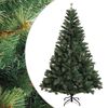 vidaXL &Aacute;rvore de Natal Articulada Artificial 120 cm PVC e Metal Verde
