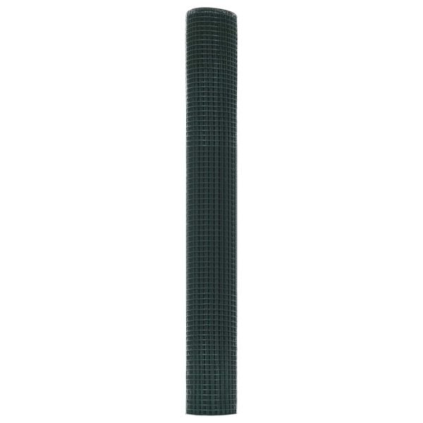 vidaXL Cerca de Arame Soldado Verde 1.2 x 25 m