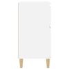 vidaXL Aparador 60x35x70 cm derivados de madeira branco brilhante