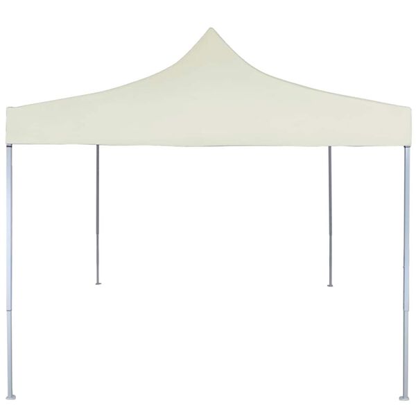 vidaXL Tenda dobr&aacute;vel 3 x 3 m creme
