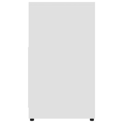 vidaXL Armário de casa de banho 60x33x61 cm contraplacado branco