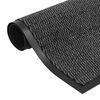 vidaXL Tapete controlo de p&oacute; retangular tufado 60x90 cm antracite