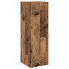 vidaXL Gabinete de Banheiro Suspenso Madeira antiga 33 x 34,5 x 100 cm