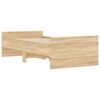 vidaXL Estrutura de cama com gavetas 90x200 cm carvalho sonoma