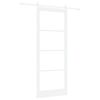 vidaXL Porta Deslizante ORKDAL Branco 93 x 232 cm