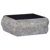 vidaXL Lavat&oacute;rio 30x30x13 cm m&aacute;rmore preto