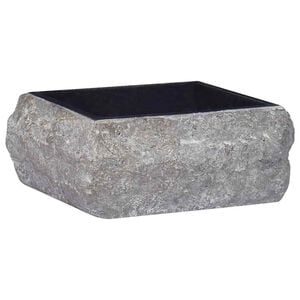 vidaXL Lavat&oacute;rio 30x30x13 cm m&aacute;rmore preto