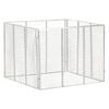 vidaXL Compostor de jardim 100x100x77 cm ferro galvanizado
