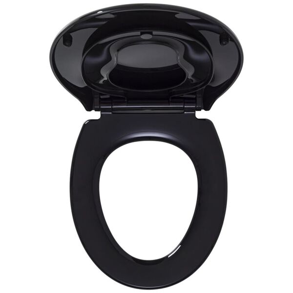 Tiger Assento de sanita 2-em-1 adulto e crian&ccedil;a Tulsa preto