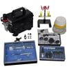 vidaXL Conjunto de compressor de ar com 3 aer&oacute;grafos