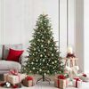 vidaXL &Aacute;rvore de Natal Artificial Verde 180 cm PVC, Metal e Pl&aacute;stico