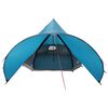 vidaXL Tenda Teepee com telhado Azul e Cinza 600 x 600 x 347 cm
