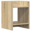 vidaXL Suporte para Plantas Carvalho Sonoma 30 x 30 x 40 cm