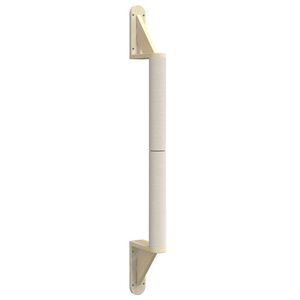 vidaXL Poste arranhador de montagem na parede para gatos 109 cm sisal