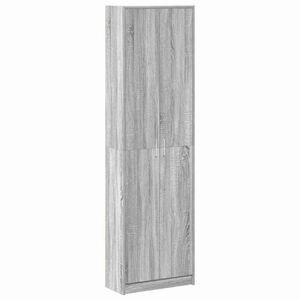 vidaXL Guarda-roupa Cinza Sonoma 55 x 25 x 189 cm Madeira processada