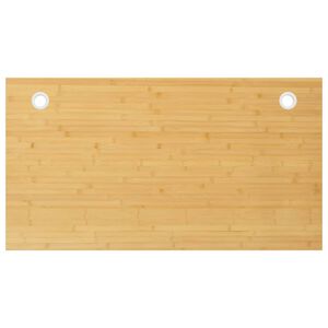 vidaXL Tampo de secret&aacute;ria 100x60x1,5 cm bambu