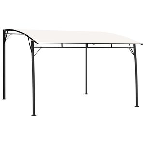 vidaXL Toldos de sombrinha 3 x 3 x 2,55 m Creme