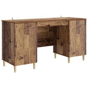 vidaXL Mesa Madeira antiga 142,5 x 50 x 75 cm Derivados de Madeira