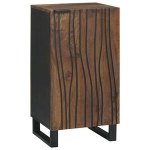 vidaXL Sideboard Castanho 40 x 33 x 75 cm Madeira de mangueira maci&ccedil;a