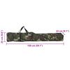 vidaXL Saco para cana de pesca 150 cm tecido oxford camuflagem verde