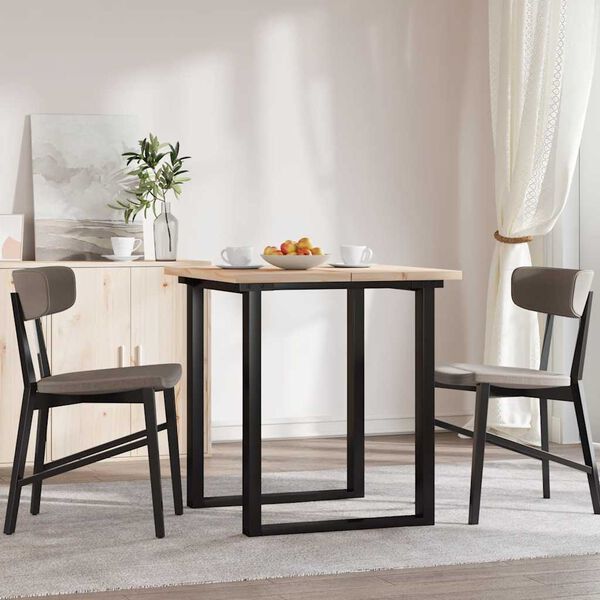 vidaXL Tampos de mesa retangulares 2 pcs 70x35x2,5 cm pinho maci&ccedil;o