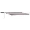 vidaXL Toldo Retr&aacute;til El&eacute;trico Cinzento-Claro e Antracite 4 &times; 3,5 m