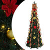 vidaXL &Aacute;rvore de Natal Artificial com 150 LEDs Verde 185 cm PVC