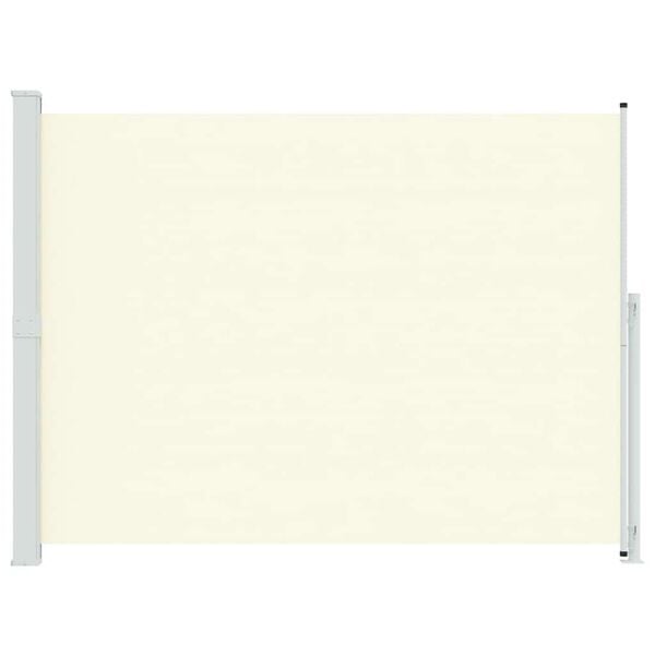 vidaXL Toldo lateral retr&aacute;til para p&aacute;tio 220x300 cm creme