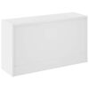 vidaXL Banco sapateira 80x24x45 cm branco