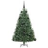 vidaXL &Aacute;rvore de Natal Articulada Artificial Verde 150 cm PVC e Metal