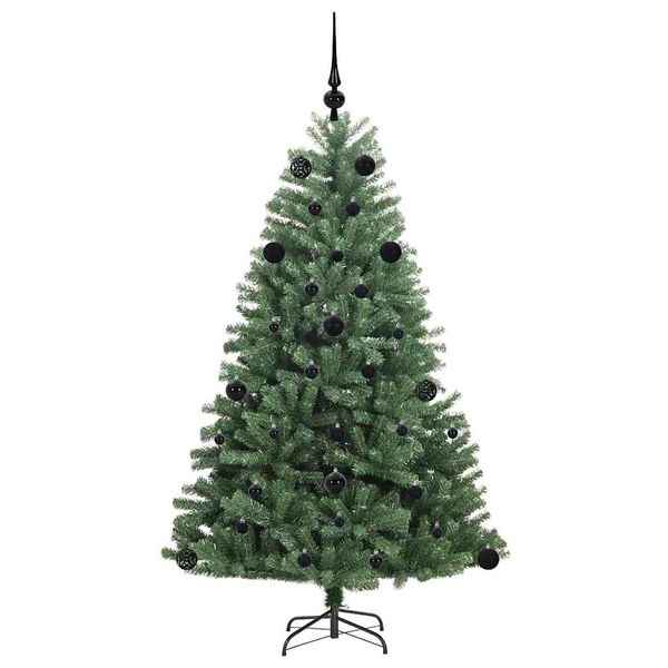 vidaXL &Aacute;rvore de Natal Articulada Artificial Verde 150 cm PVC e Metal