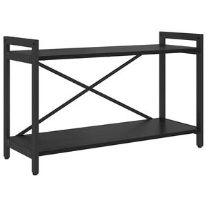 vidaXL Estante 80 x 30 x 50 cm Derivados de Madeira Carvalho Preto
