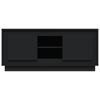 vidaXL M&oacute;vel para TV 102x35x45 cm madeira processada preto