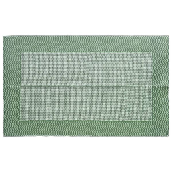 vidaXL Tapete de exterior 160x230 cm ARAKIL PP verde