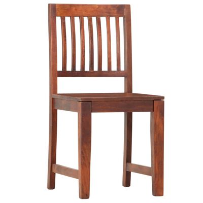 vidaXL Cadeiras de jantar 2 pcs madeira de mangueira maciça