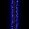 vidaXL Cordão de luzes agrupadas 3000 luzes LED 23 m PVC azul