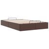vidaXL Estrutura de cama otomana sem colch&atilde;o 120x200 cm castanho