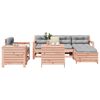 vidaXL 7 pcs conjunto sof&aacute;s jardim madeira abeto-de-douglas