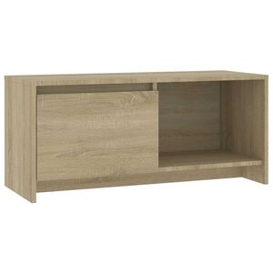 vidaXL M&oacute;vel de TV 90x35x40 cm derivados de madeira carvalho sonoma