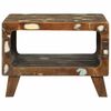 vidaXL Mesa de centro 50 x 50 x 35 cm Madeira recuperada maciça
