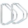 vidaXL Suporte de parede para bicicleta 2 pcs a&ccedil;o galvanizado