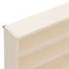 vidaXL Vitrine de colecionador de madeira com portas 60x8,5x37cm