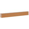 vidaXL Canteiro de jardim elevado Marrom Claro 582 x 50 x 68 cm