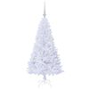 vidaXL &Aacute;rvore de Natal Artificial com 150 LEDs Branco 120 cm PVC e A&ccedil;o